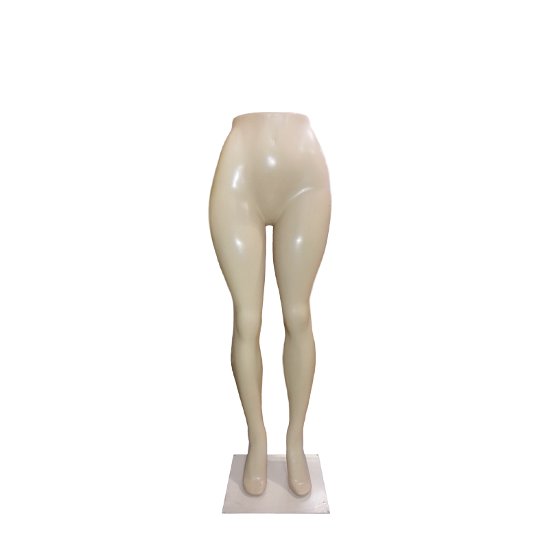Cream Brazilian Half Lower Body Mannequin - 1704W
