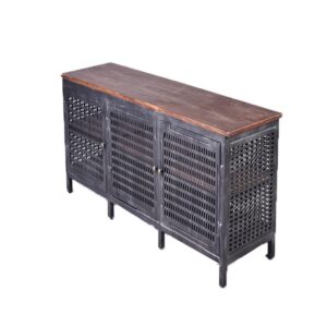 VINTAGE STYLE INDUSTRIAL TV STAND