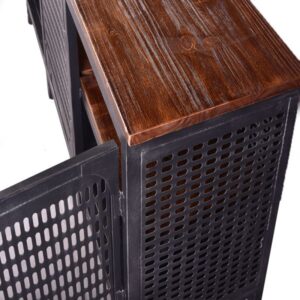 VINTAGE STYLE INDUSTRIAL TV STAND - Image 4