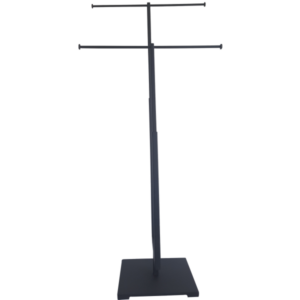 2-Tier Jewelry Display - Matte - Black - Image 2