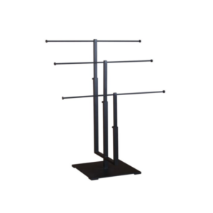 3-TIER T TOP JEWELRY DISPLAY -MATTE BLACK - Image 2