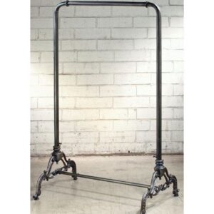 INDUSTRIAL GARMENT RACK - DARK CHARCOAL