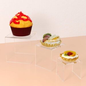 Square Riser Display (Set Of 5) - Acrylic - Image 2
