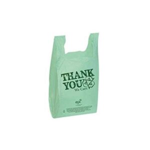 11 ½ X 6 X 21 INCH EPI PLASTIC T-SHIRT BAGS - CASE OF 500 - Image 2