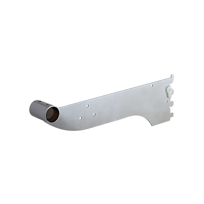 Chrome 1-1/16" Hangnail Bracket for Round Tubing