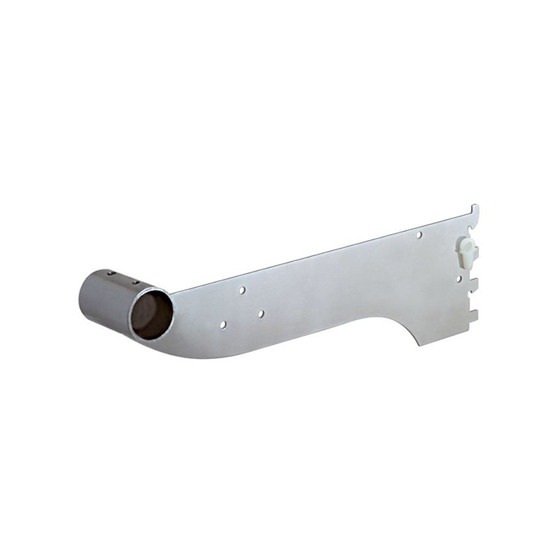 Chrome 1-1/4" Hangnail Bracket for Round Tubing
