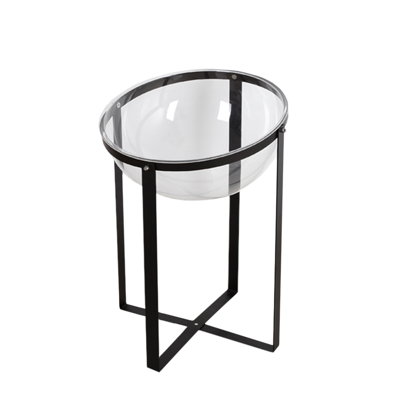 30" Multi-Purpose Acrylic Bowl Display w/ Black frame