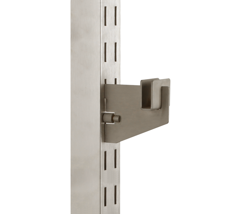 AK 3" Satin Nickel Hangrail Bracket