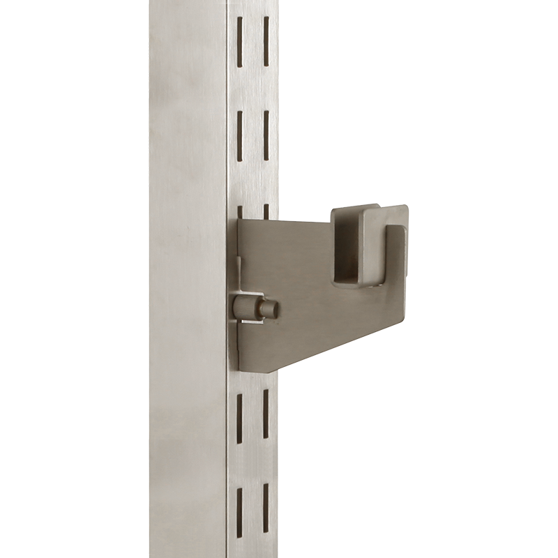 AK 3" Satin Nickel Hangrail Bracket