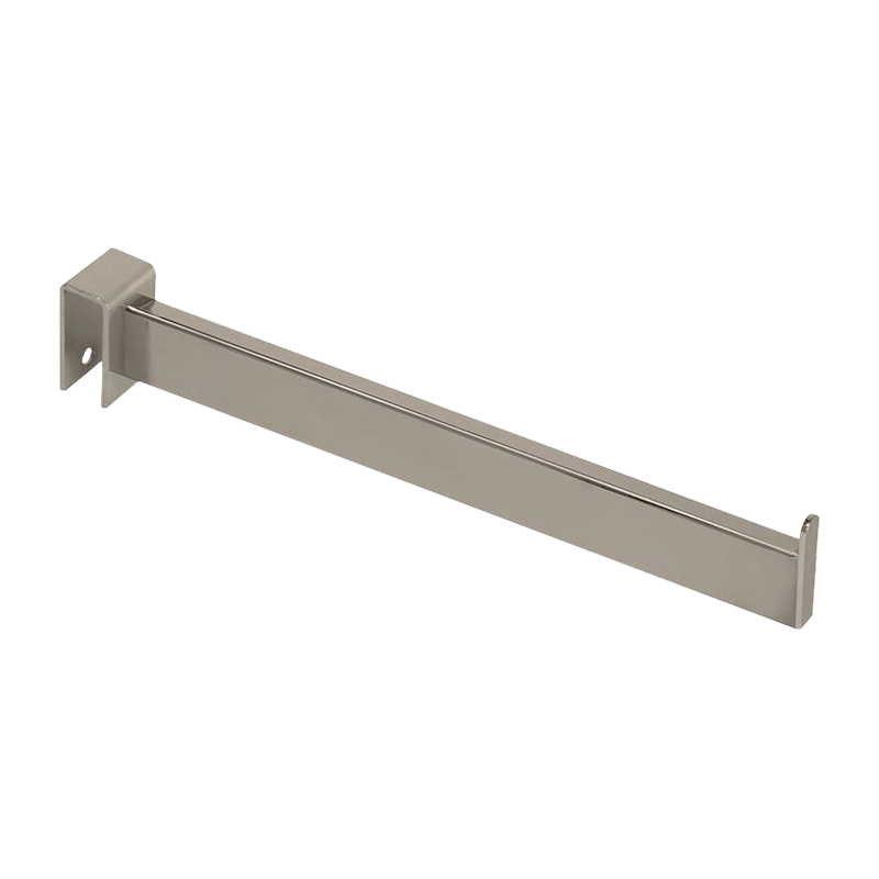 AK 12" Satin Nickel Saddle Mount Faceout