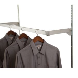 Alta 12" Hangrail Bracket - Satin Chrome - Image 4