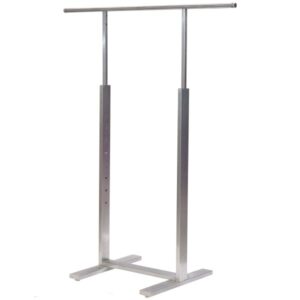 Adjustable Single Bar Rack - Satin Chrome - Image 2