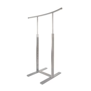 CURVY DESIGN SINGLE "C" SHAPED RACK- SATIN CHROME - Image 2