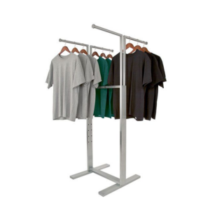 ADJUSTABLE 4-WAY RACK - SATIN CHROME