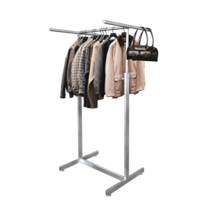 4-Way Ballet Bar Rack - Satin Chrome