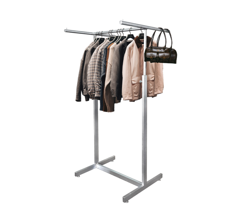 4-Way Ballet Bar Rack - Satin Chrome