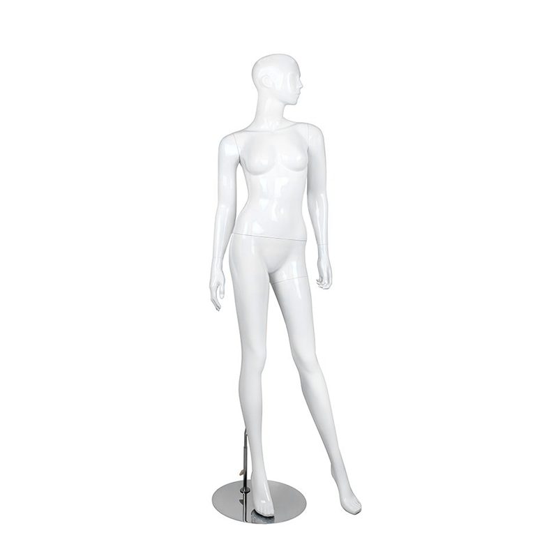 Glossy Whtie Female Mannequin - Bella2