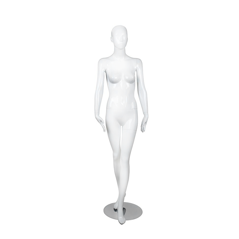 Glossy Whtie Female Mannequin - Bella3