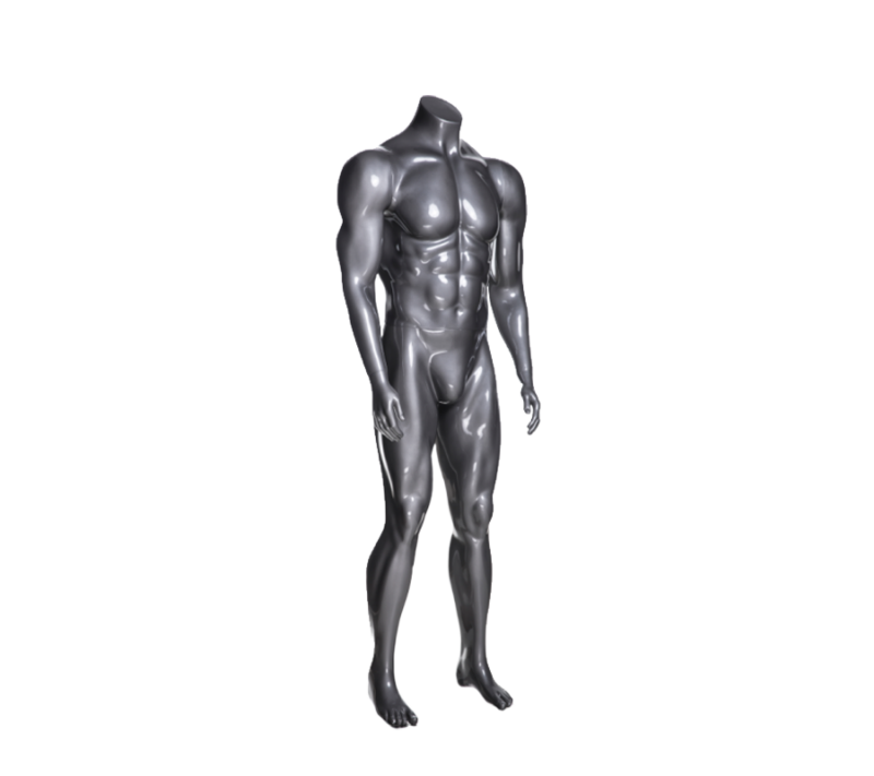 Headless Athletic Male Mannequin - BEN/1 Left View
