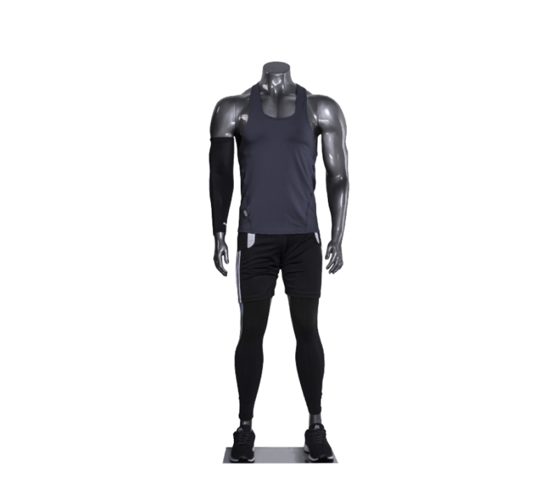 Headless Athletic Male Mannequin - BEN/1 with Clothes