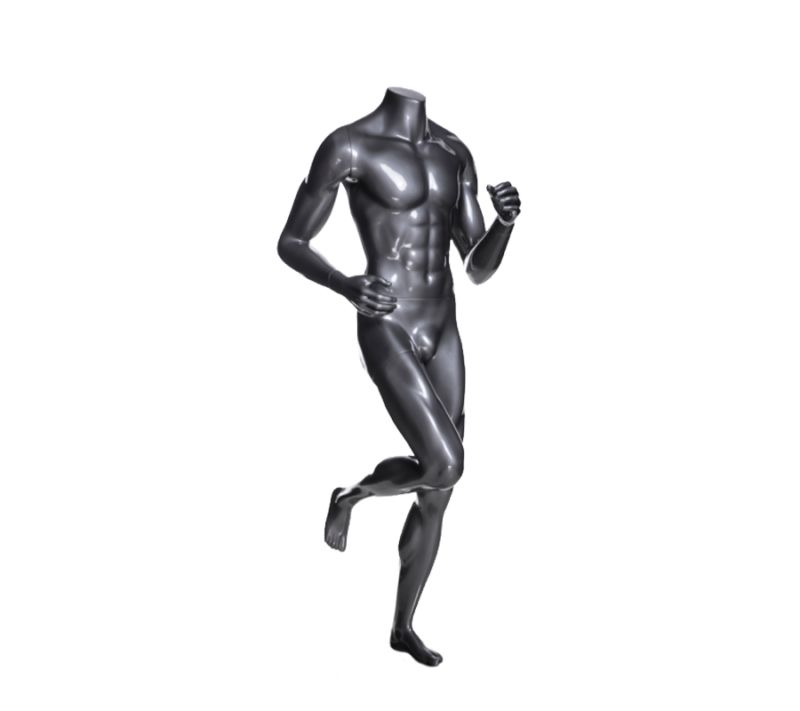 Headless Athletic Male Mannequin - BEN/2 Left View