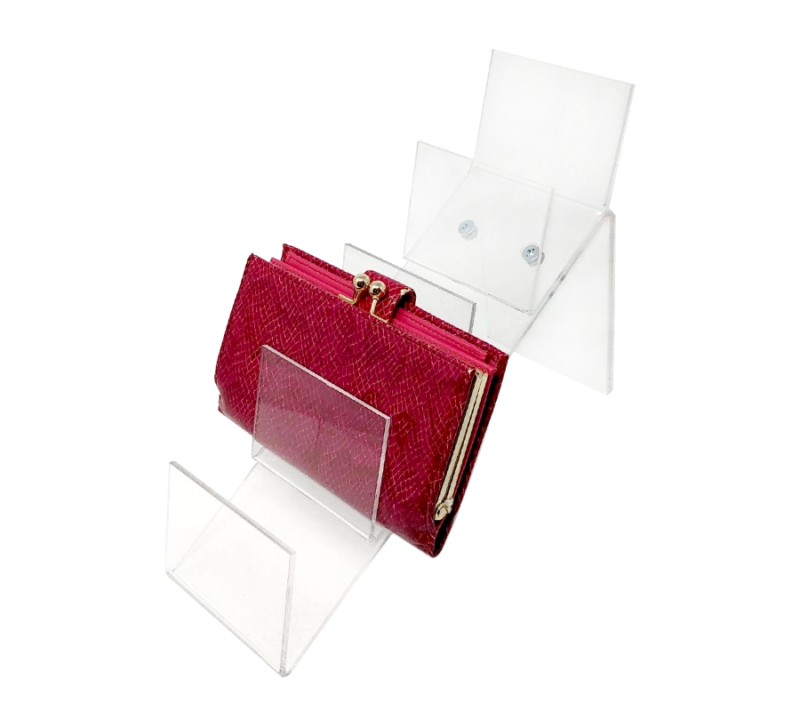 Clutch Bag Display with Wallet