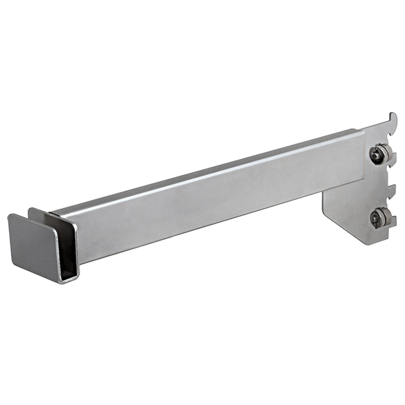 Chrome 14" Hangrail Bracket For Rectangular Tubing