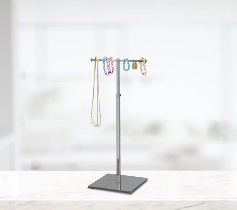 T-Top Jewelry Display - Chrome