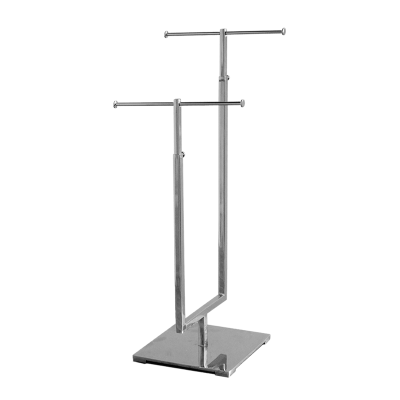 2 TIER JEWELRY DISPLAY - CHROME