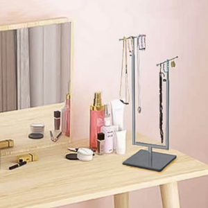 2 TIER JEWELRY DISPLAY - CHROME