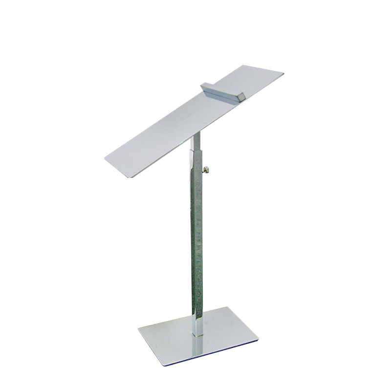 Chrome Angled Shoe Stands