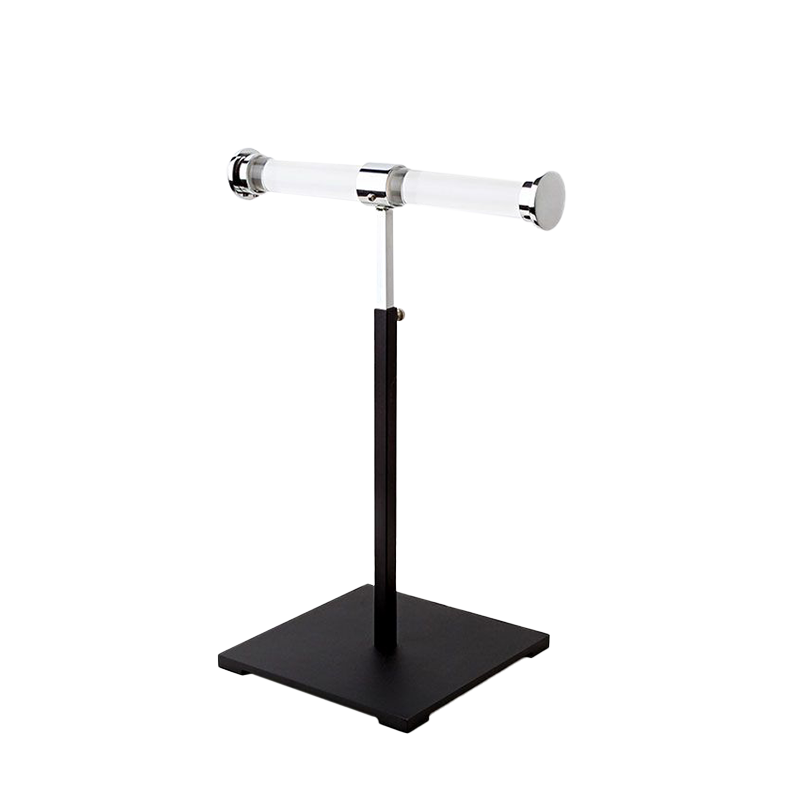 Black Single T-Bar Jewelry Display
