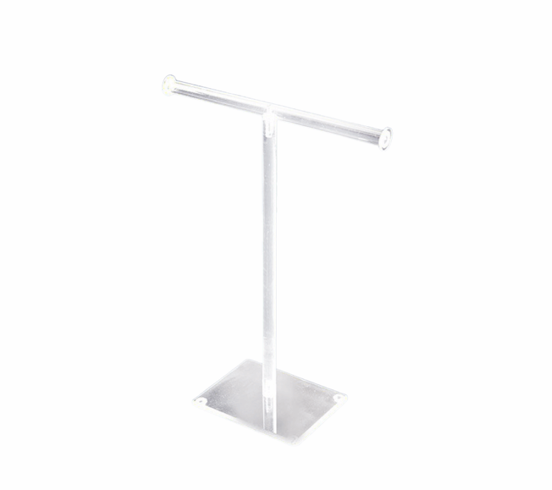 Acrylic Single-Tier Necklace And Bracelet Bar Display