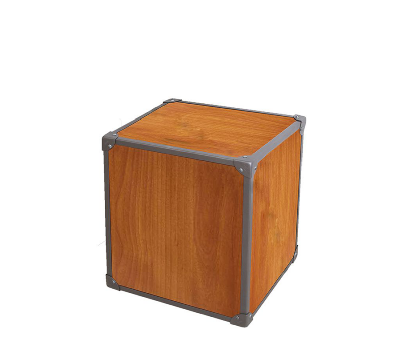 12x12x15"(H) Wood Cube Displsy