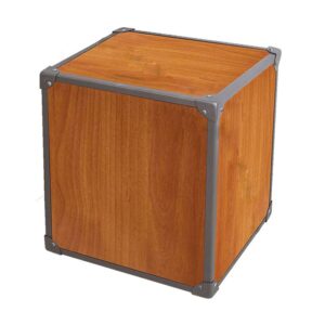 15X15X18"(H) WOOD CUBE LARGE DISPLAY