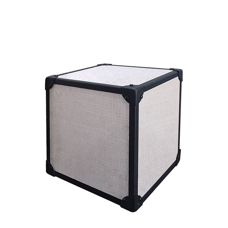 12"Linen Cube Display