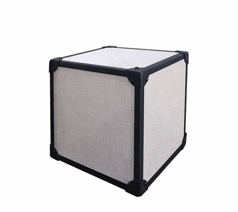 16"Linen Cube Display