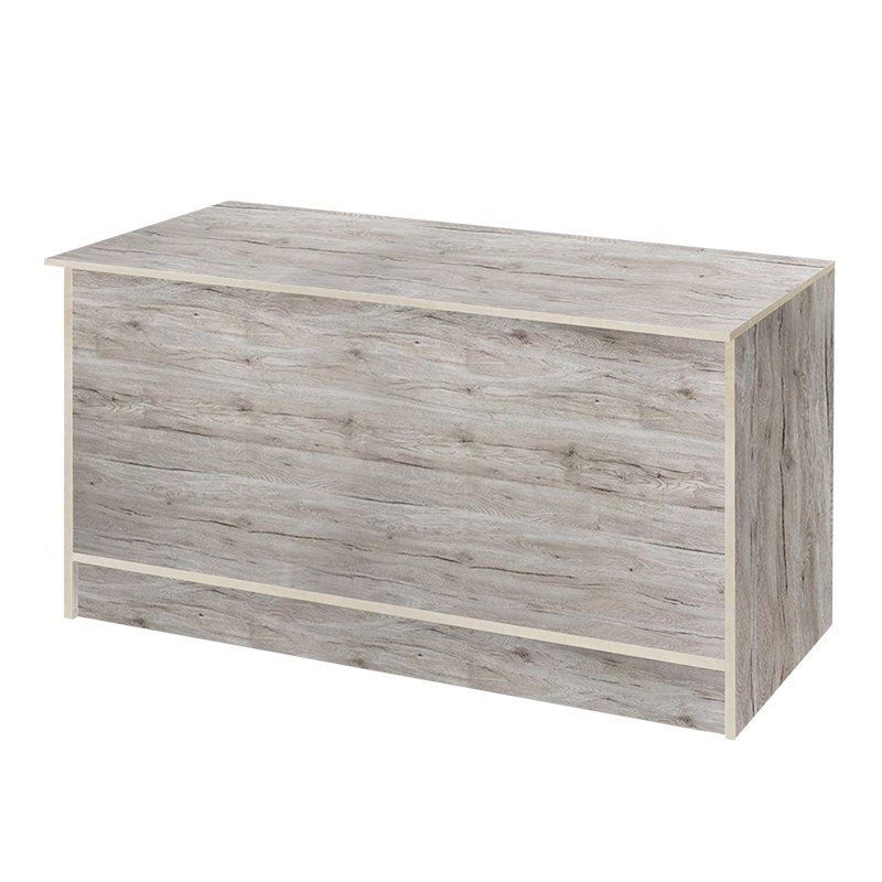 BarnWood 6' Cash Wrap Counter Front View