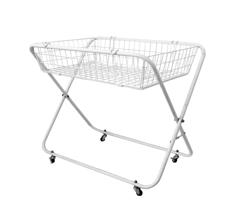 White 24" X 36" Folding Dump Tale