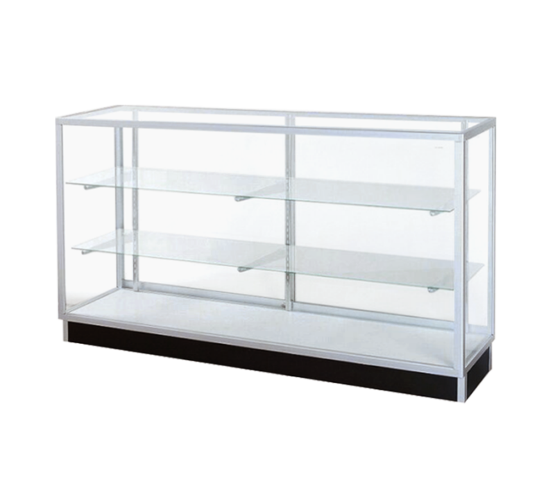 5′ SILVER STANDARD EXTRA VISION DISPLAY CASE