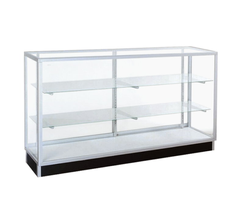 5′ SILVER STANDARD EXTRA VISION DISPLAY CASE