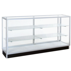 6′ SILVER STANDARD EXTRA VISION DISPLAY CASE