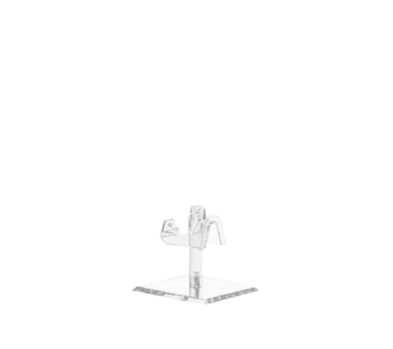 1-Tier Eyewear Display - 3"H