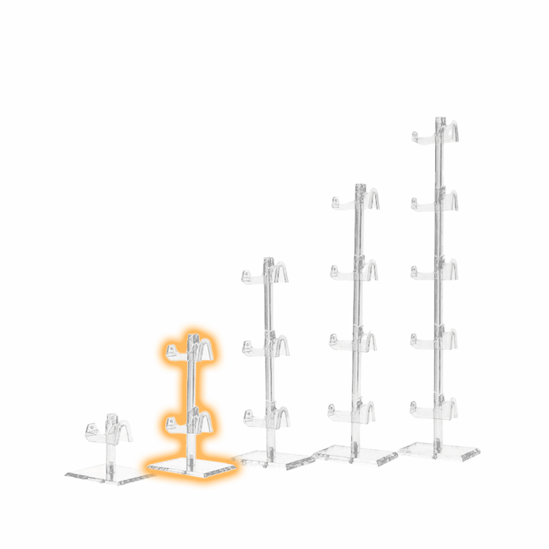 2-Tier Eyewear Display - 5"H