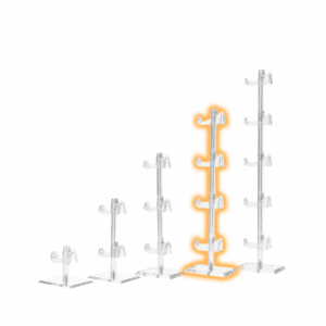4-Tier Eyewear Display - 11"H