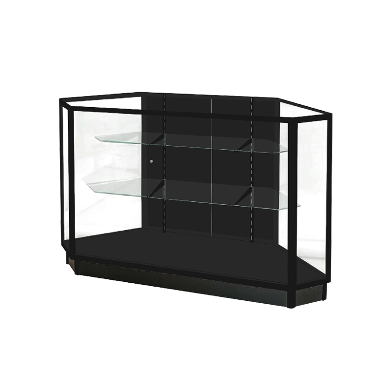 BLACK CORNER STANDARD EXTRA VISION DISPLAY CASE