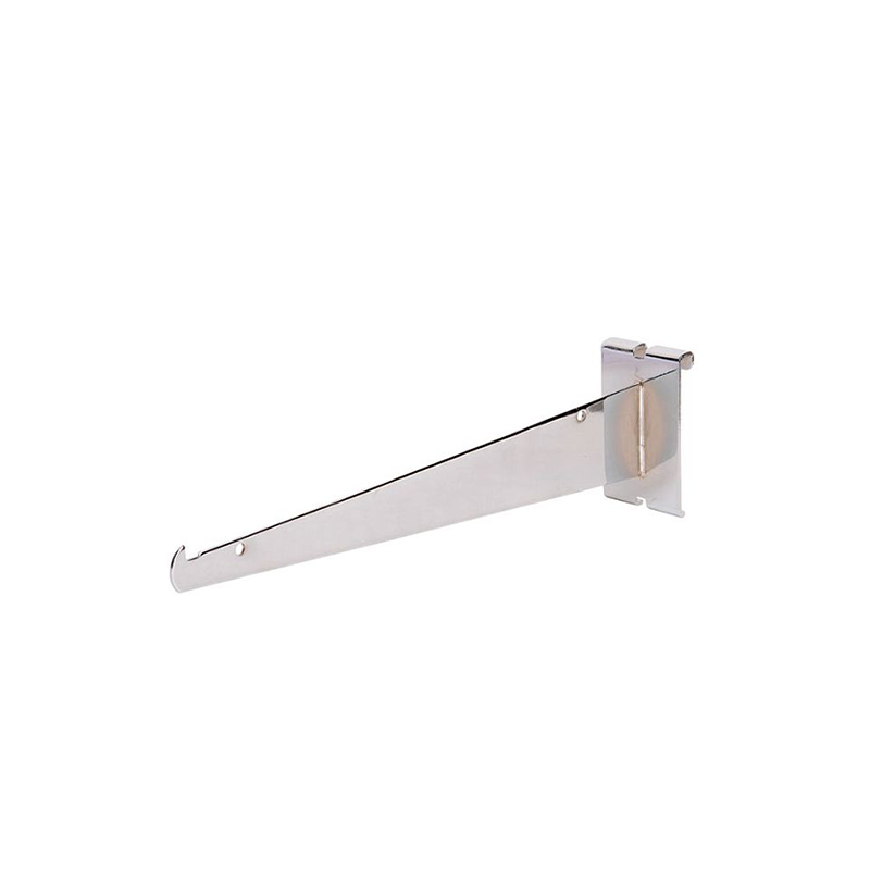 Chrome 10" Shelf Bracket For Grid Panel