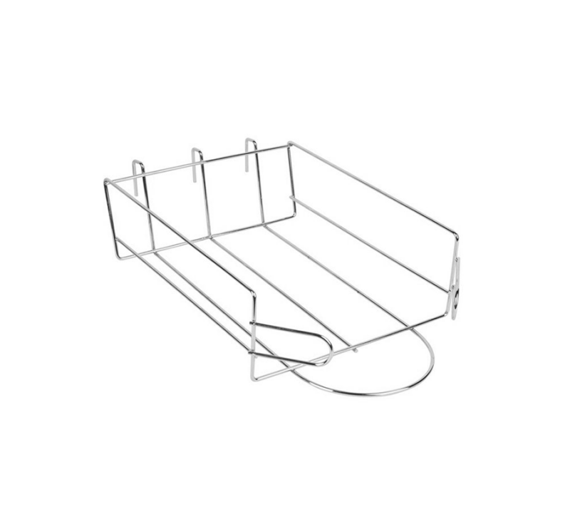 Chrome Wire Cap Displayer For Gridwall