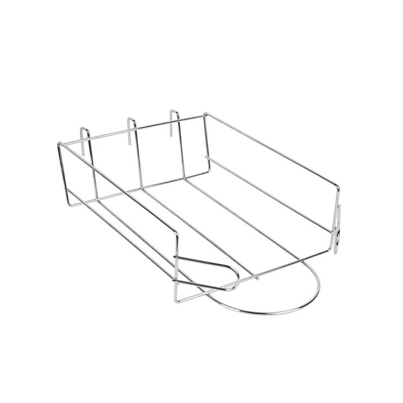 Chrome Wire Cap Displayer For Gridwall