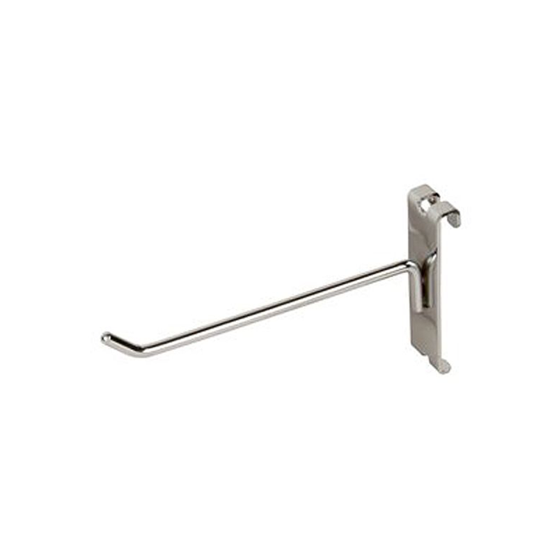 Chrome 6" Gridwall Hook